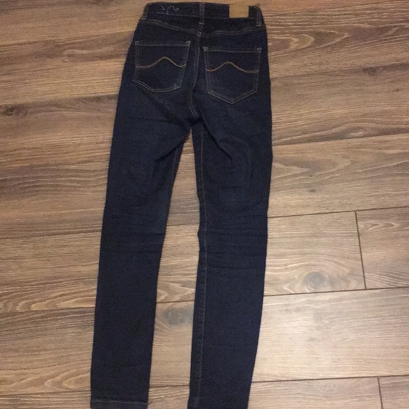 Dark Wash Super High Rise Jegging - Picture 4 of 4